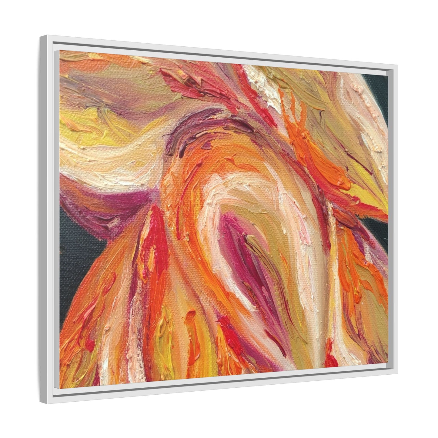 Dramatic Awakening Framed Canvas Art
