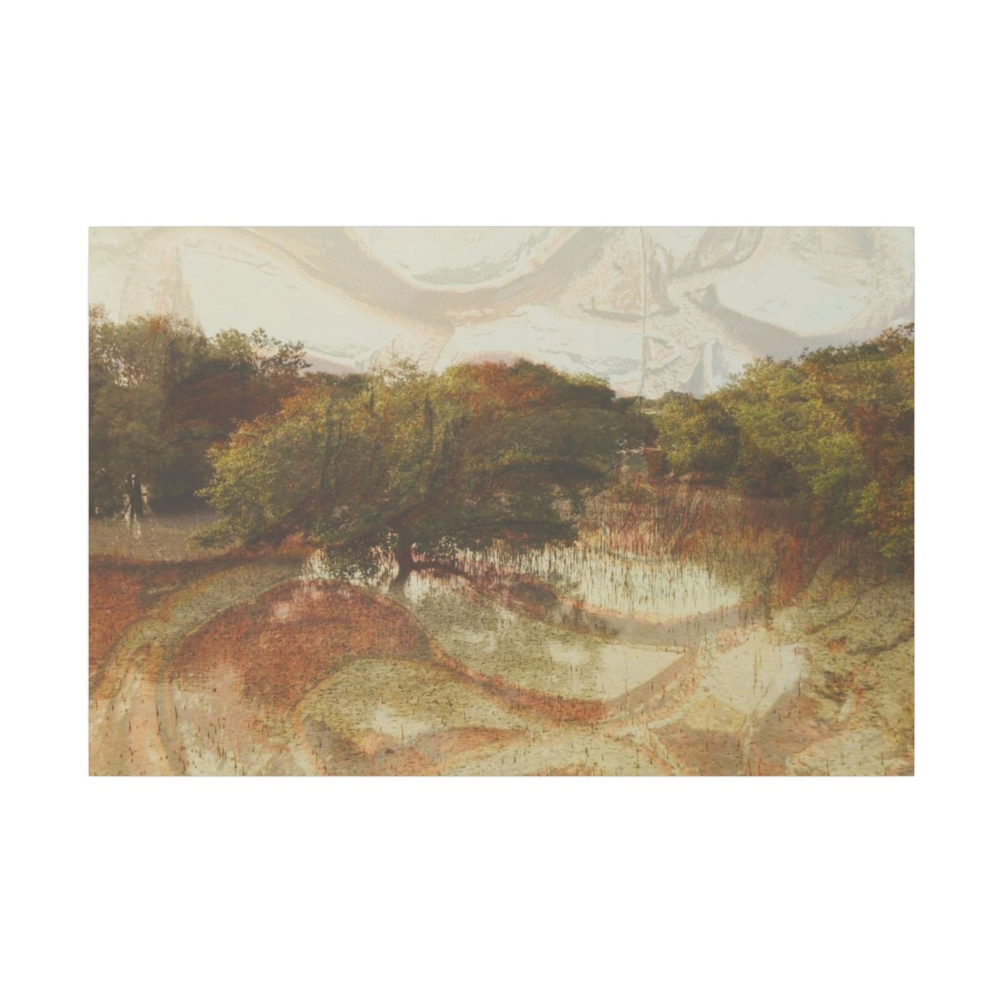 Serene Mangroves Canvas