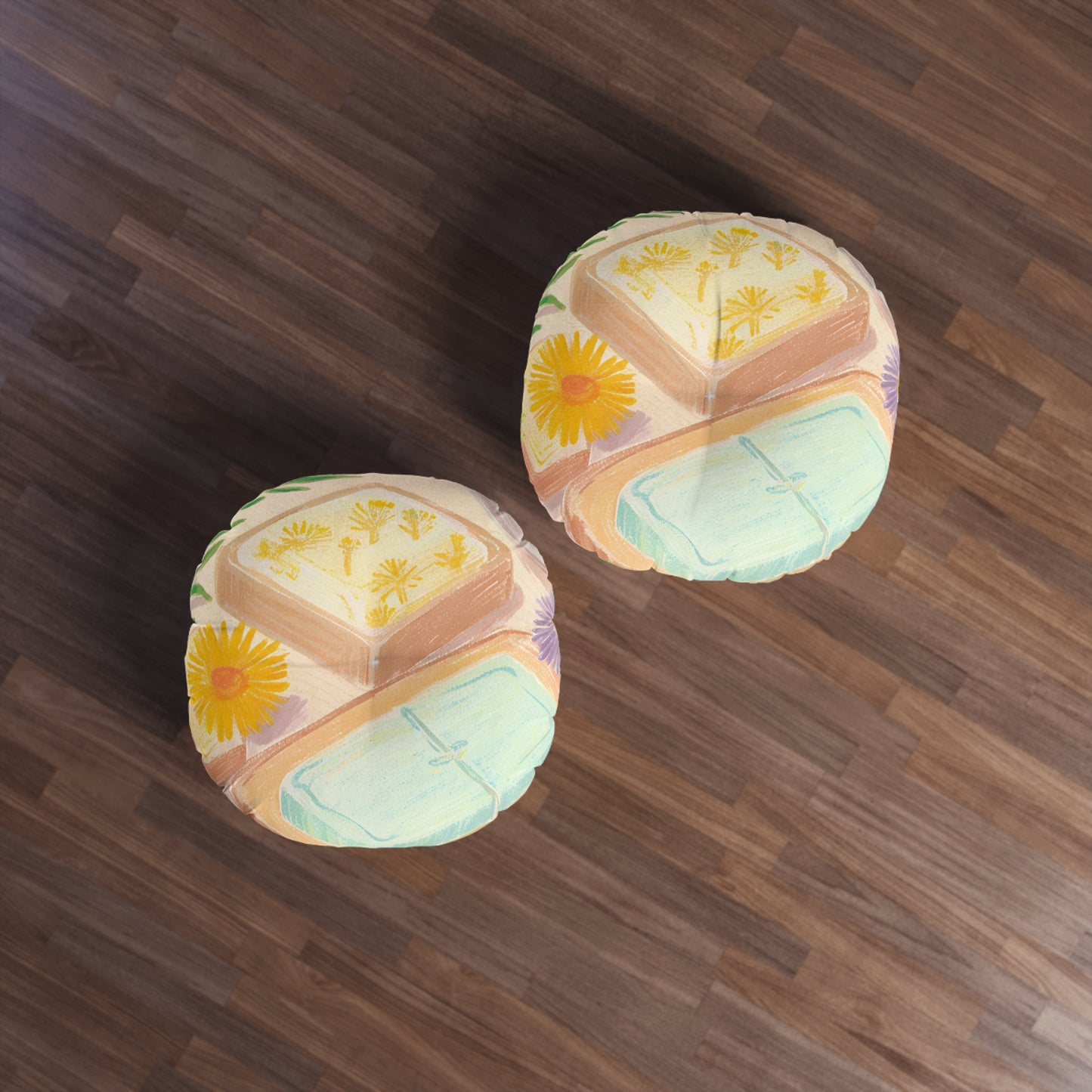 Soap Tufted Floor Pillow