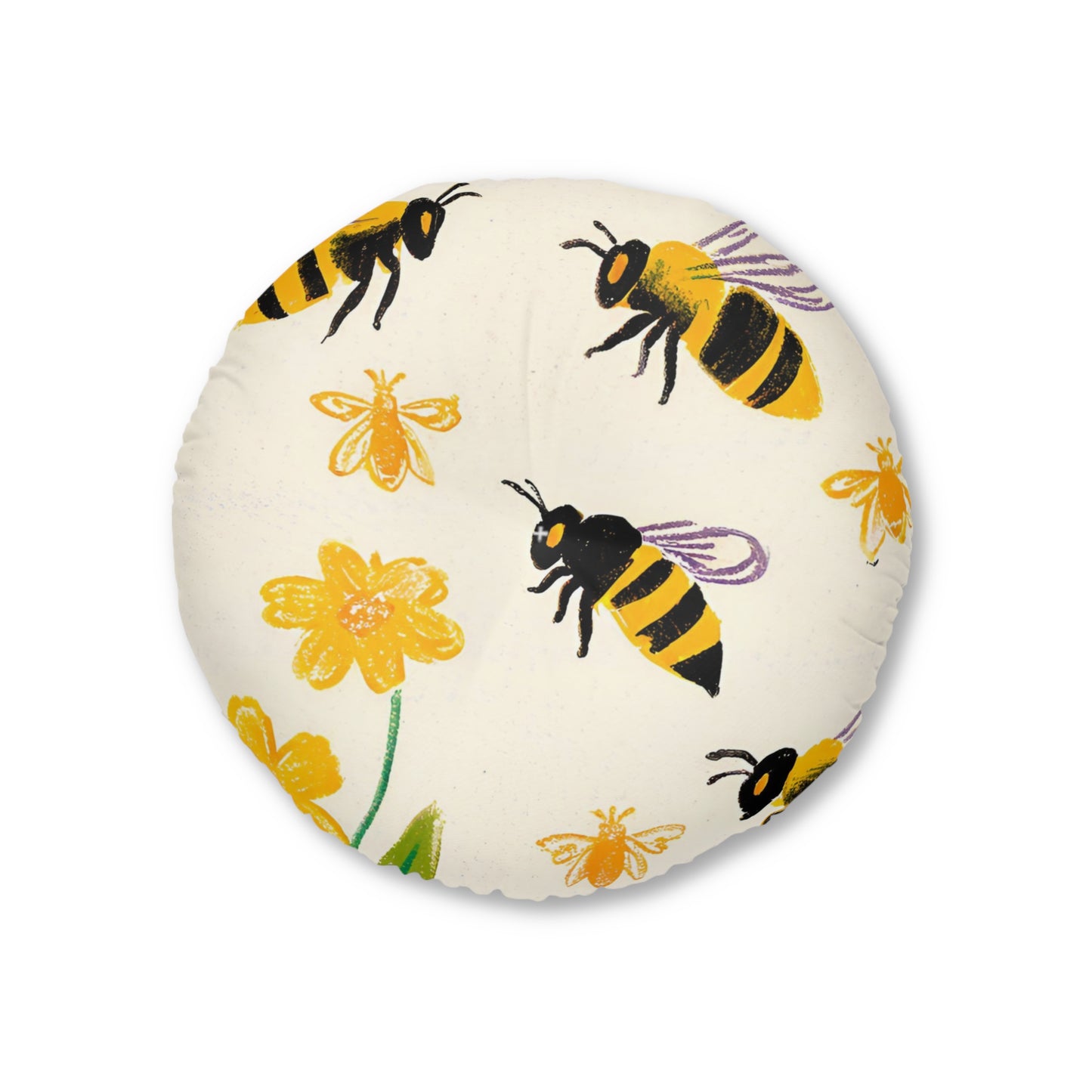 Buzzy Tufted Floor Pillow