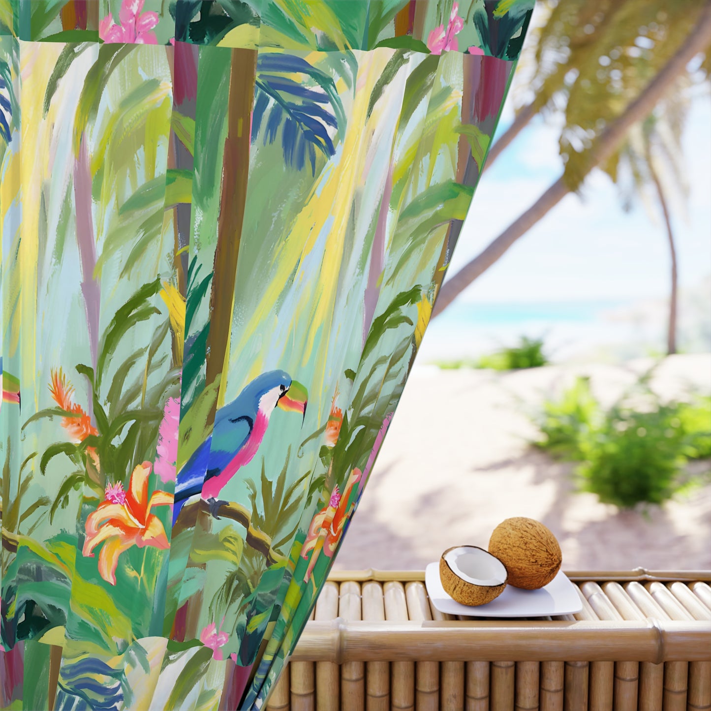 Rainforest Window Curtain (1 Piece)