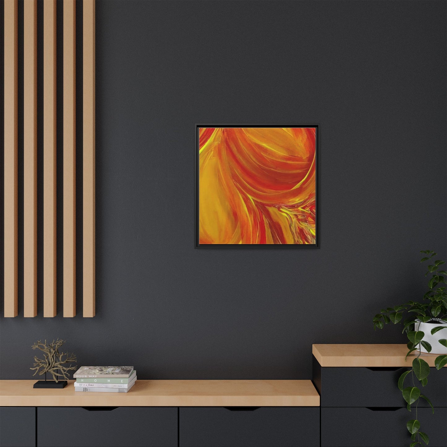 'Autumn' Framed Canvas Art