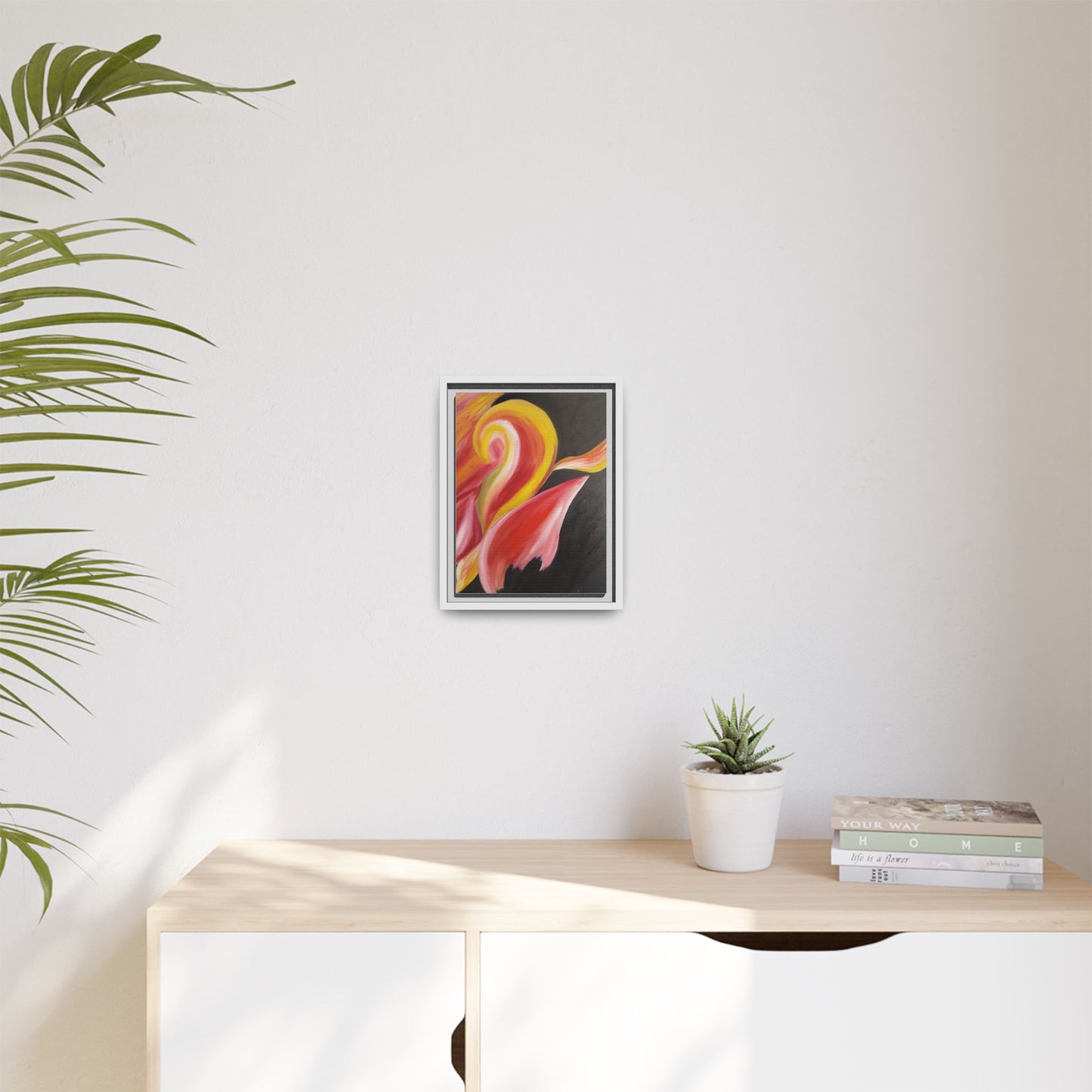 'A Autistic Phoenix' Framed Canvas Art