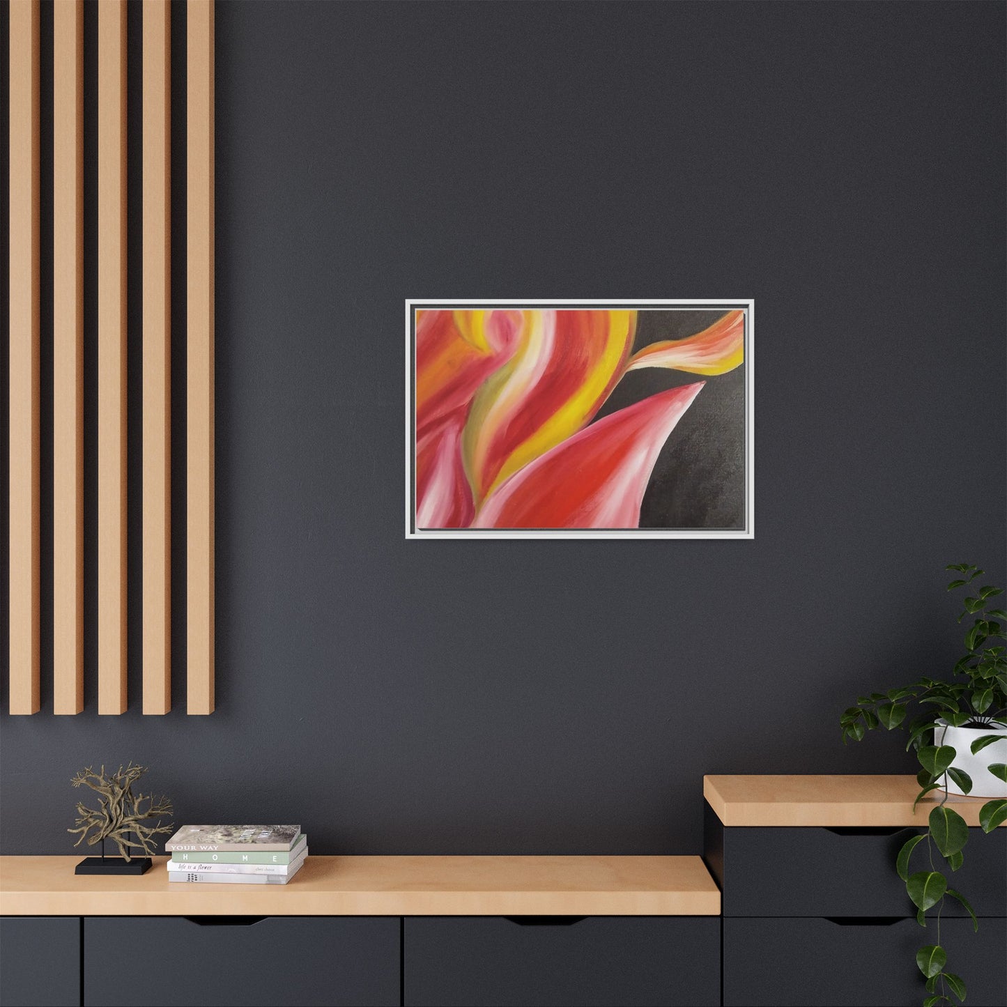 'A Autistic Phoenix' Framed Canvas Art