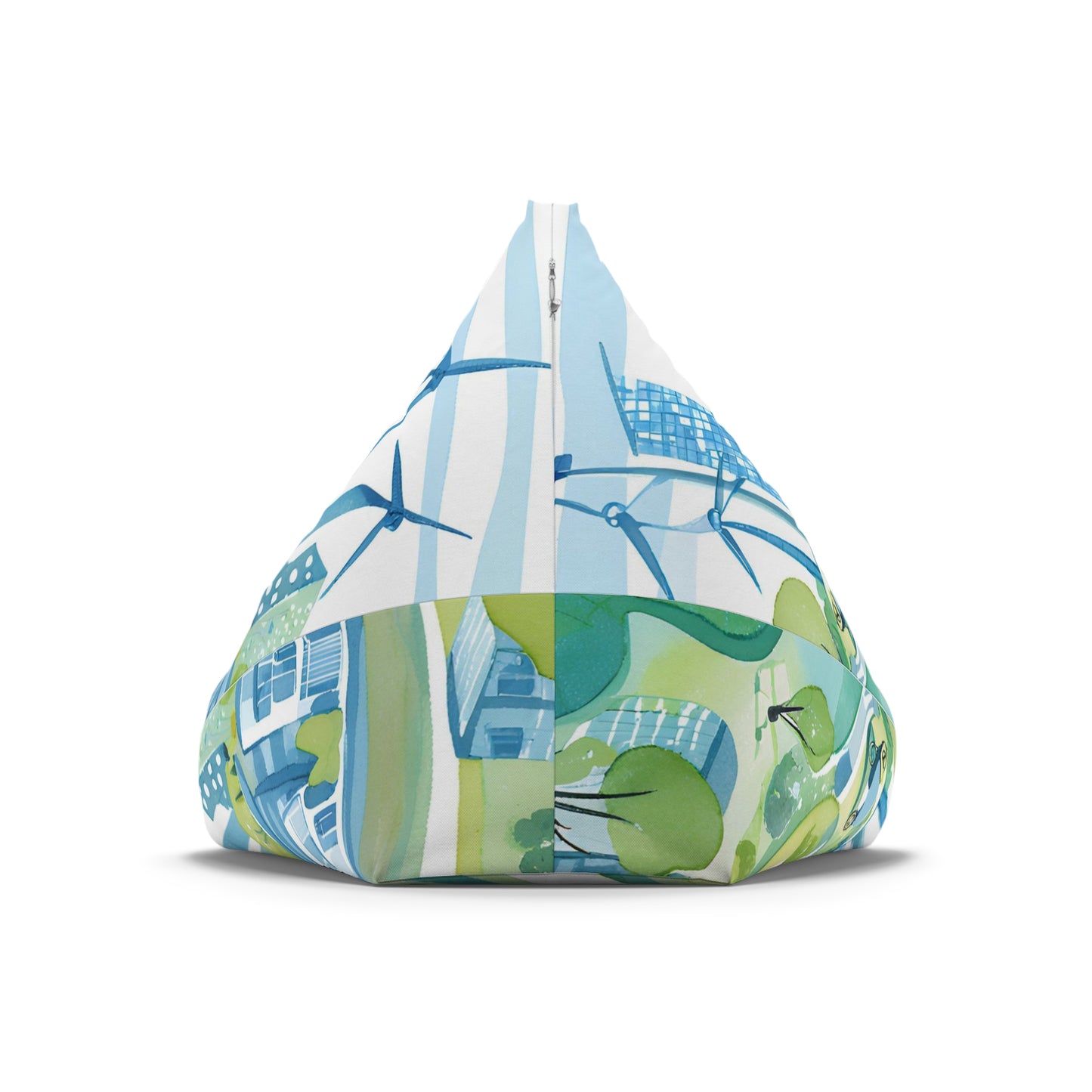 The City Bean Bag Chair Cover