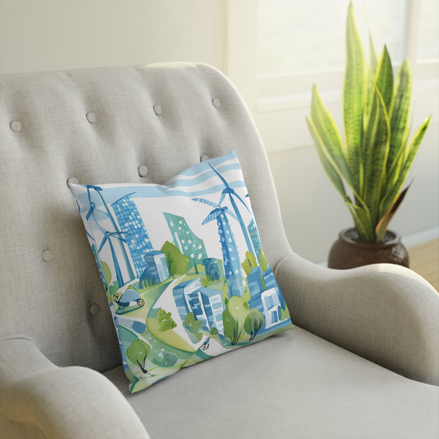 The City Eco-Friendly Pillow