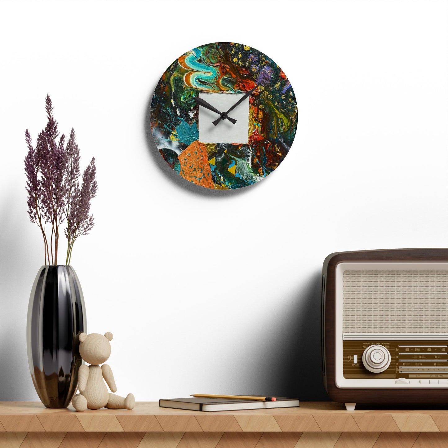 Headspace by James Sherwood Wall Clock