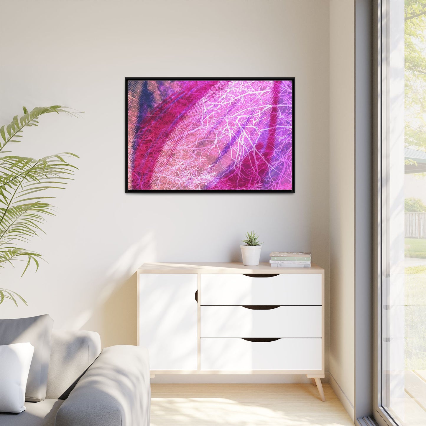 Bloom Framed Canvas Art