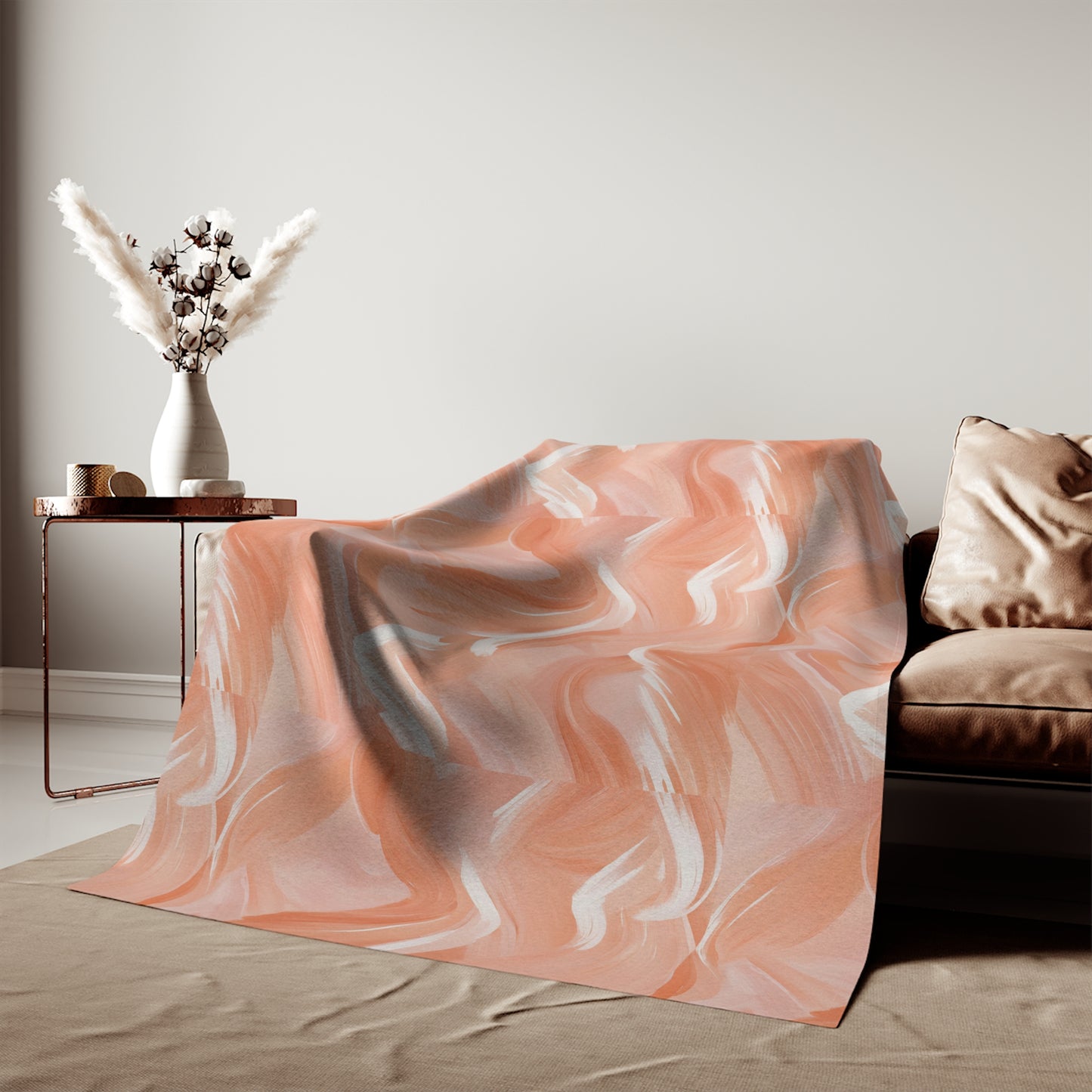 Dusk Brushstrokes Sweatshirt Blanket
