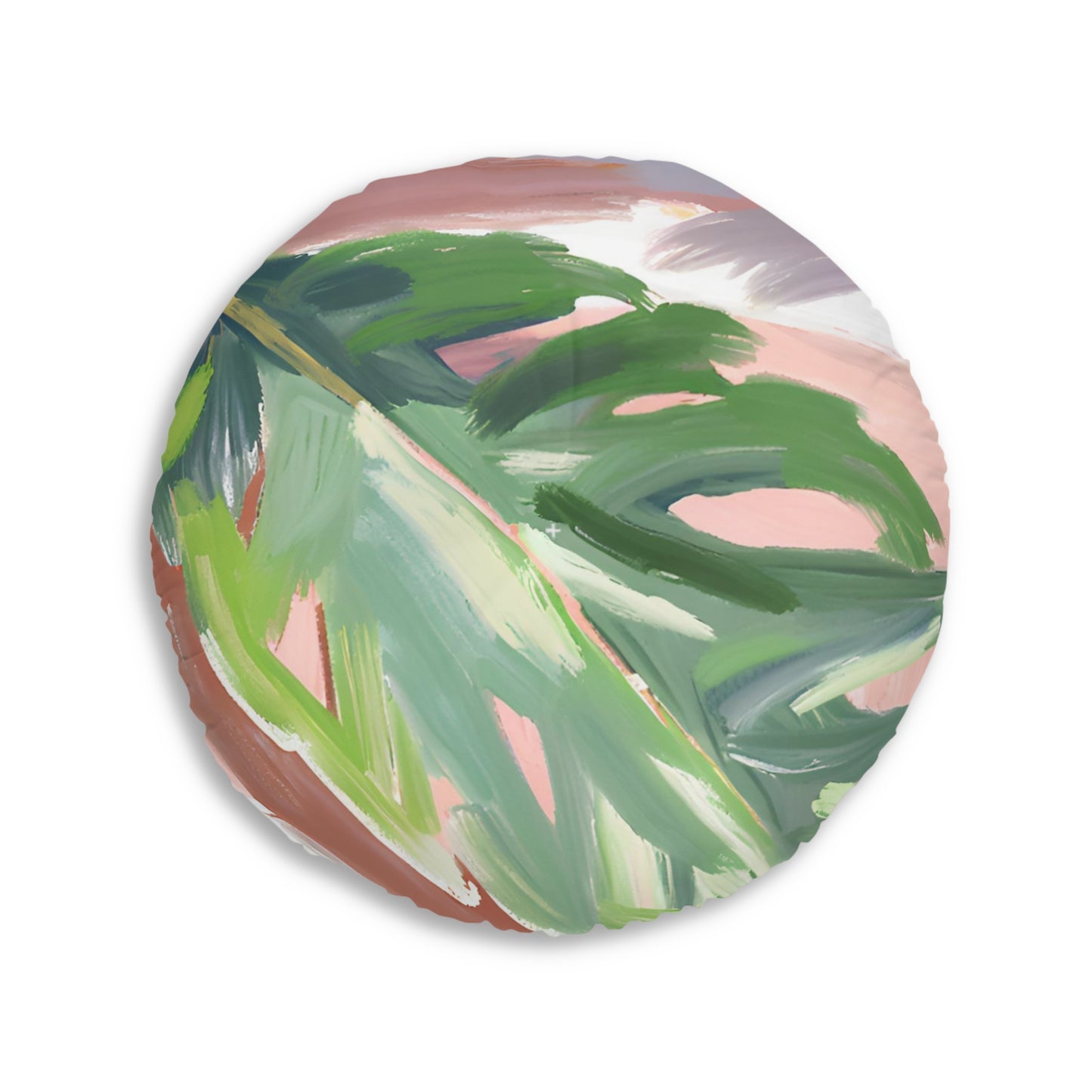 The Leaf Tufted Floor Pillow