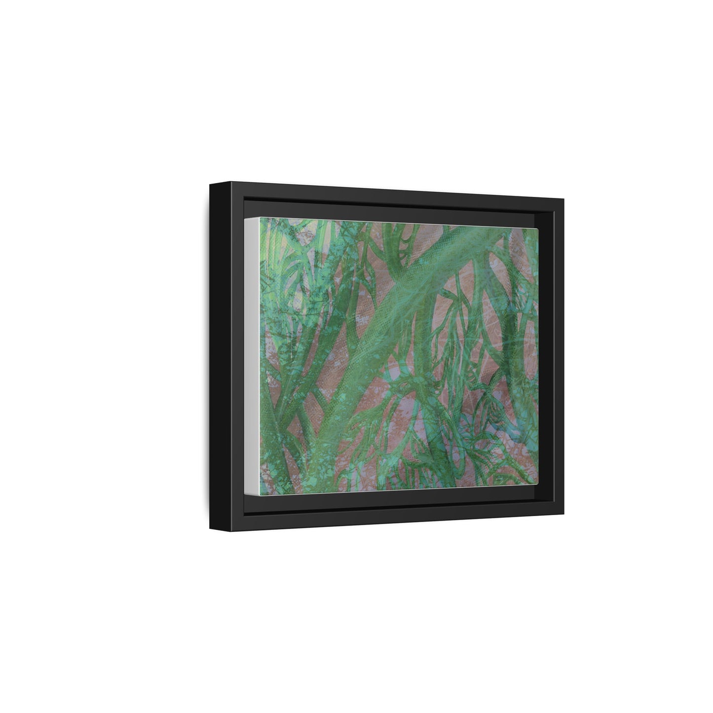 Inner Depths Framed Canvas Art