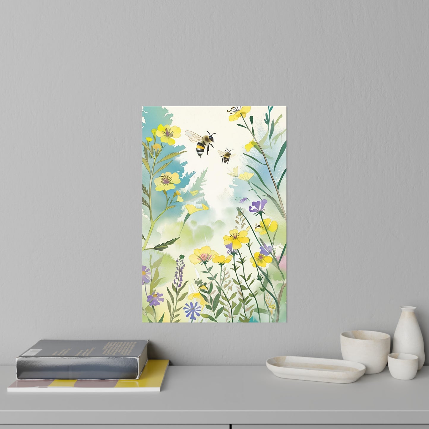 Bee Garden Wall Decals