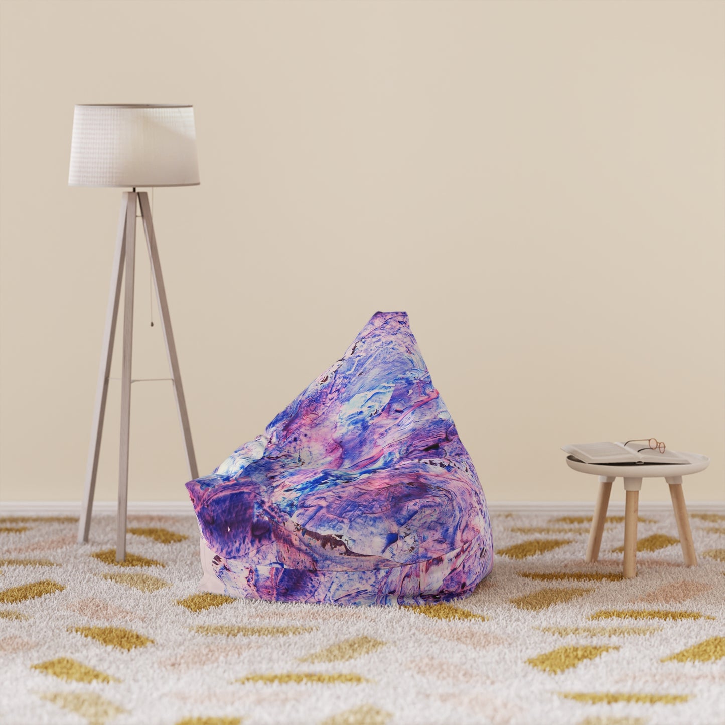 Butterfly by Lu Meng Bean Bag Chair Cover