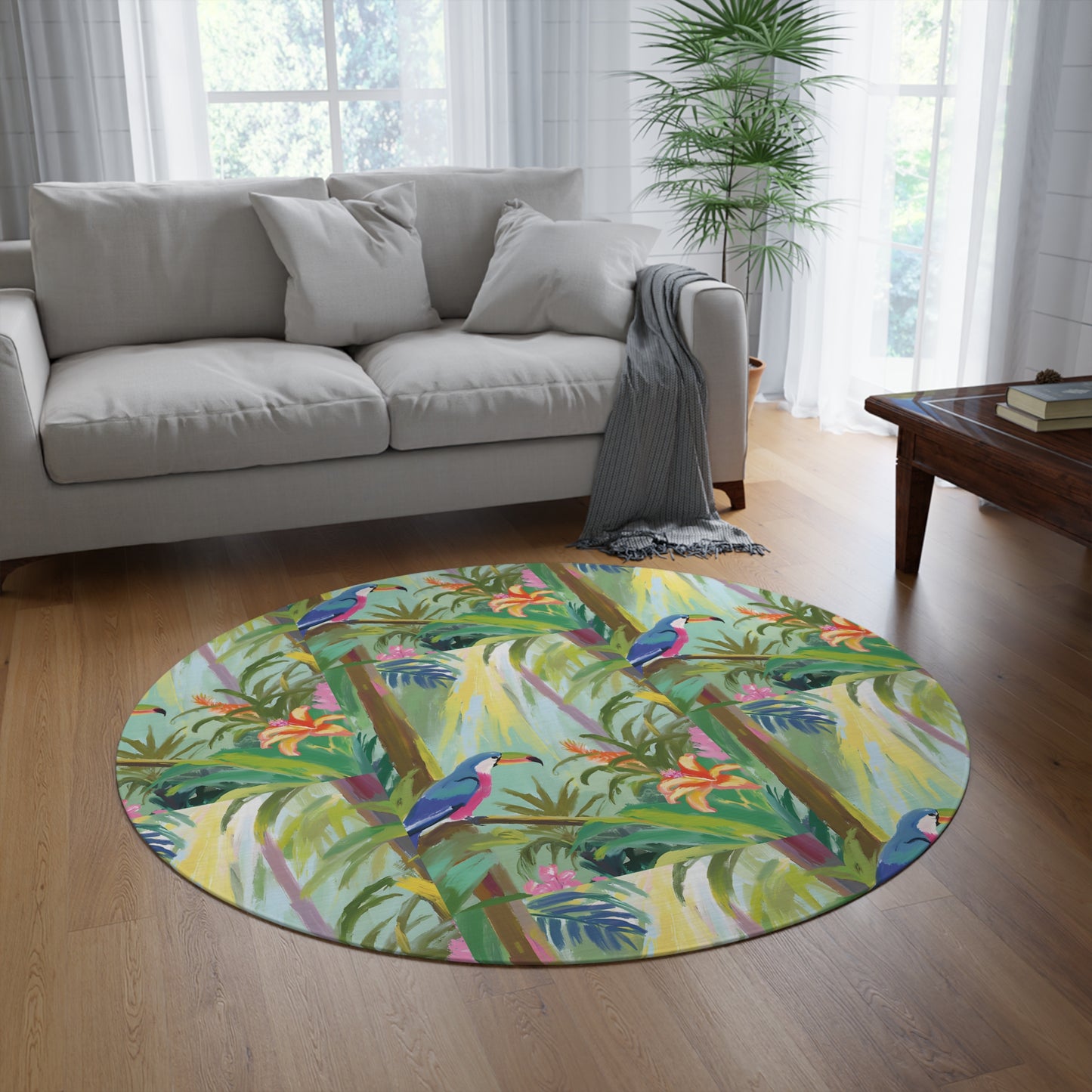 Rainforest Round Rug