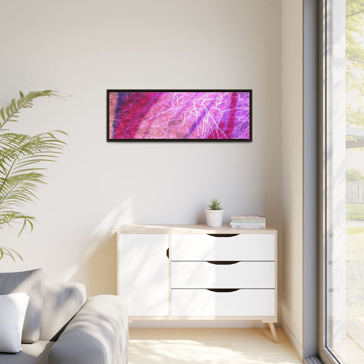 Bloom Framed Canvas Art