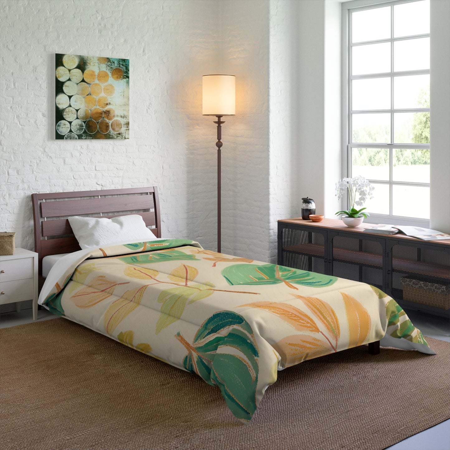 Calm Leaves Comforter