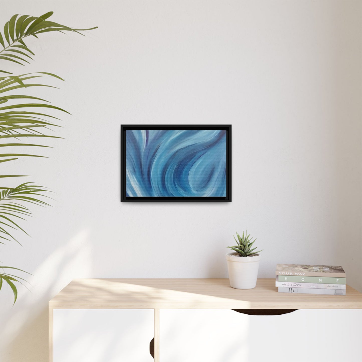 Intrinsic Reflection Framed Canvas Art