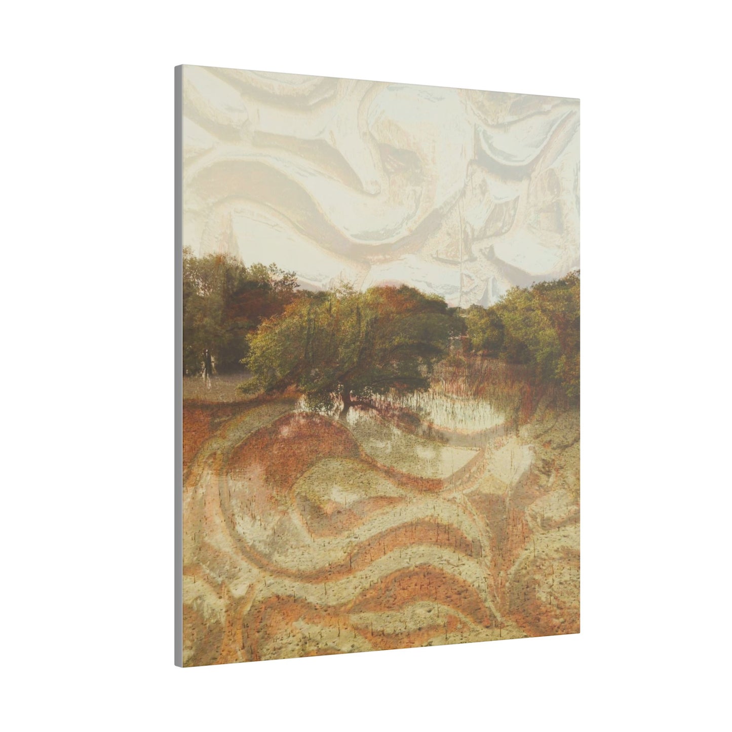 Serene Mangroves Canvas