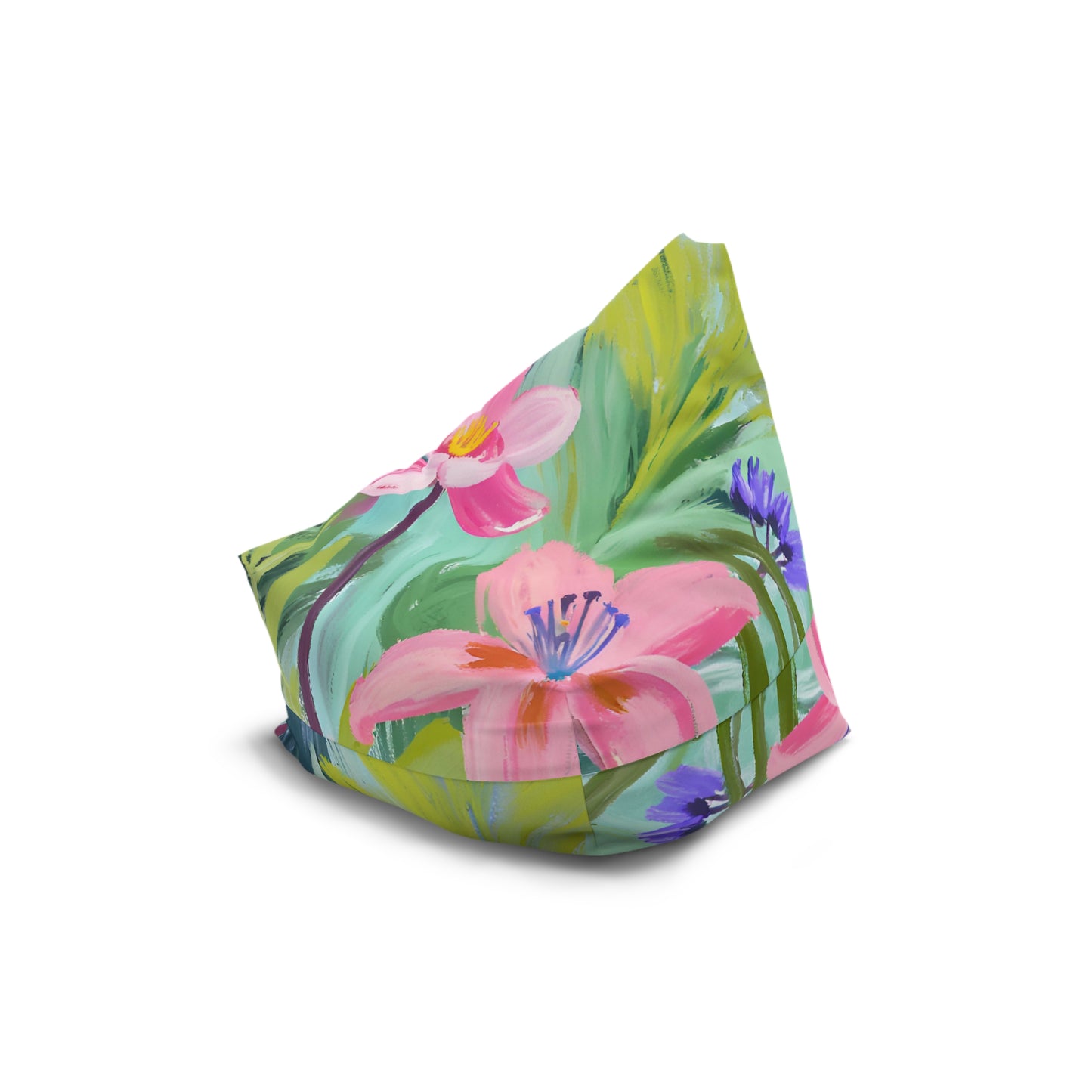 Flowers Bean Bag Chair Cover