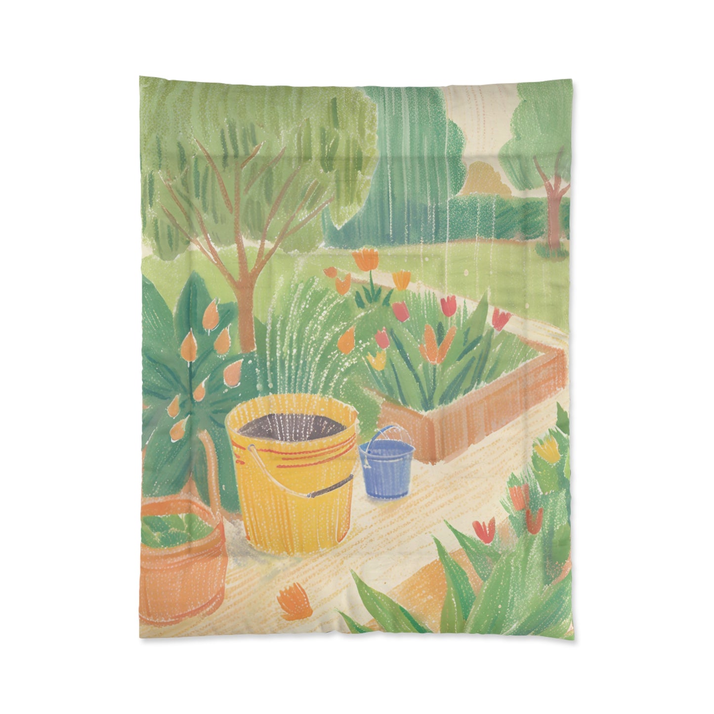 Rain Garden Comforter