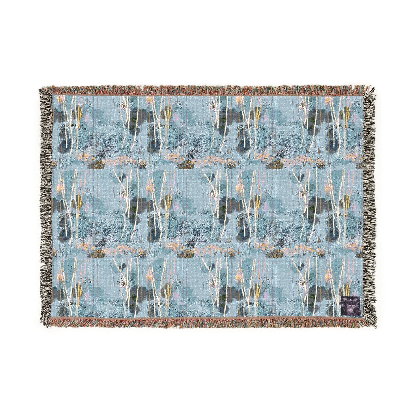 'Bluebell' by Julie Fejer 100% Cotton Cozy Blanket