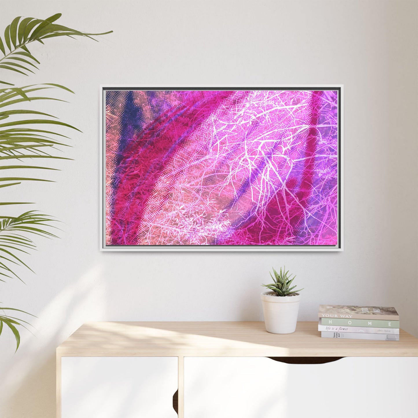 Bloom Framed Canvas Art