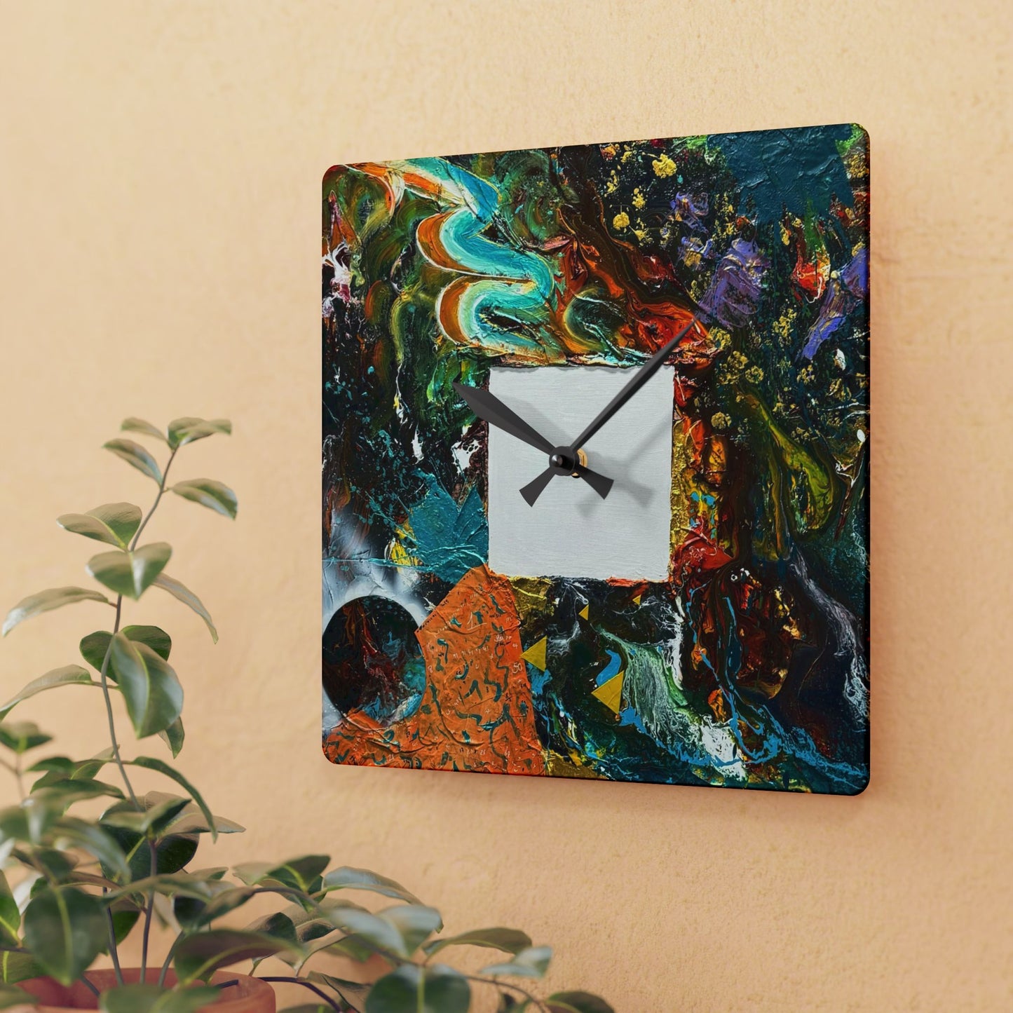 Headspace by James Sherwood Wall Clock