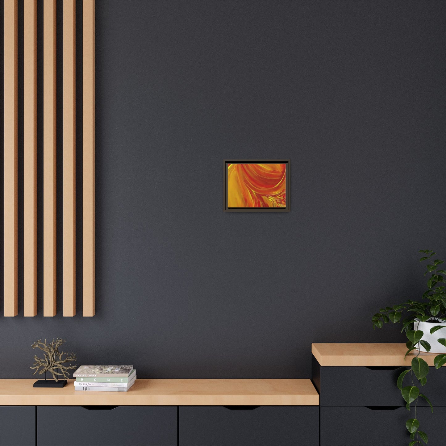 'Autumn' Framed Canvas Art