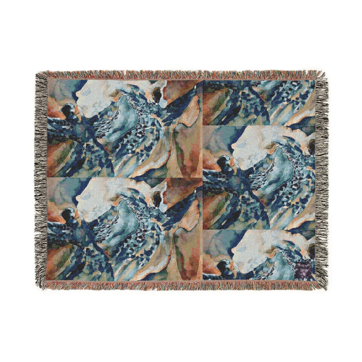 Liminal Light 1 by Helena Barbagelata Cotton Cozy Blanket
