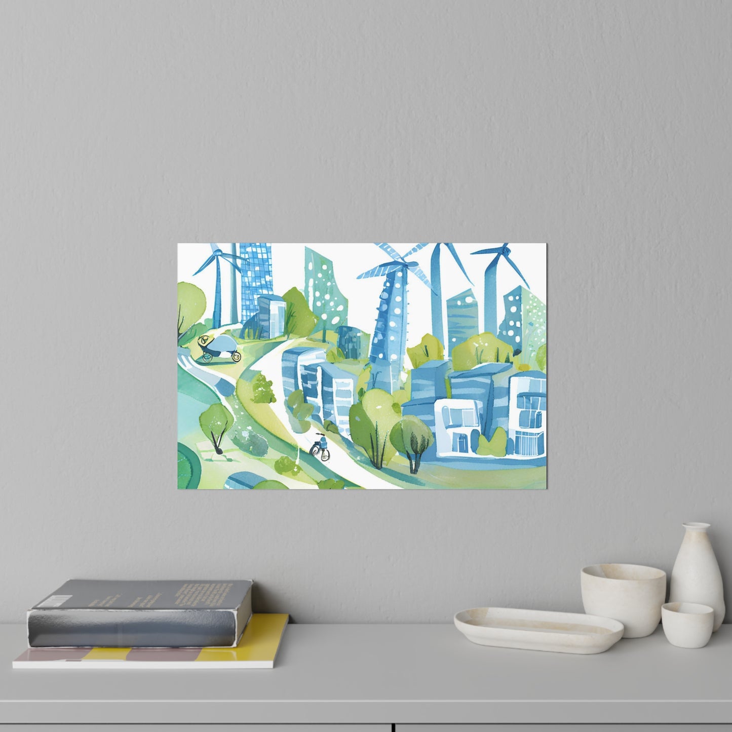 The City Wall Decals