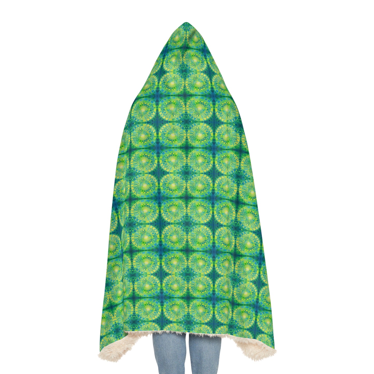 Safety Net Circles by Uta Feinstein Snuggle Blanket