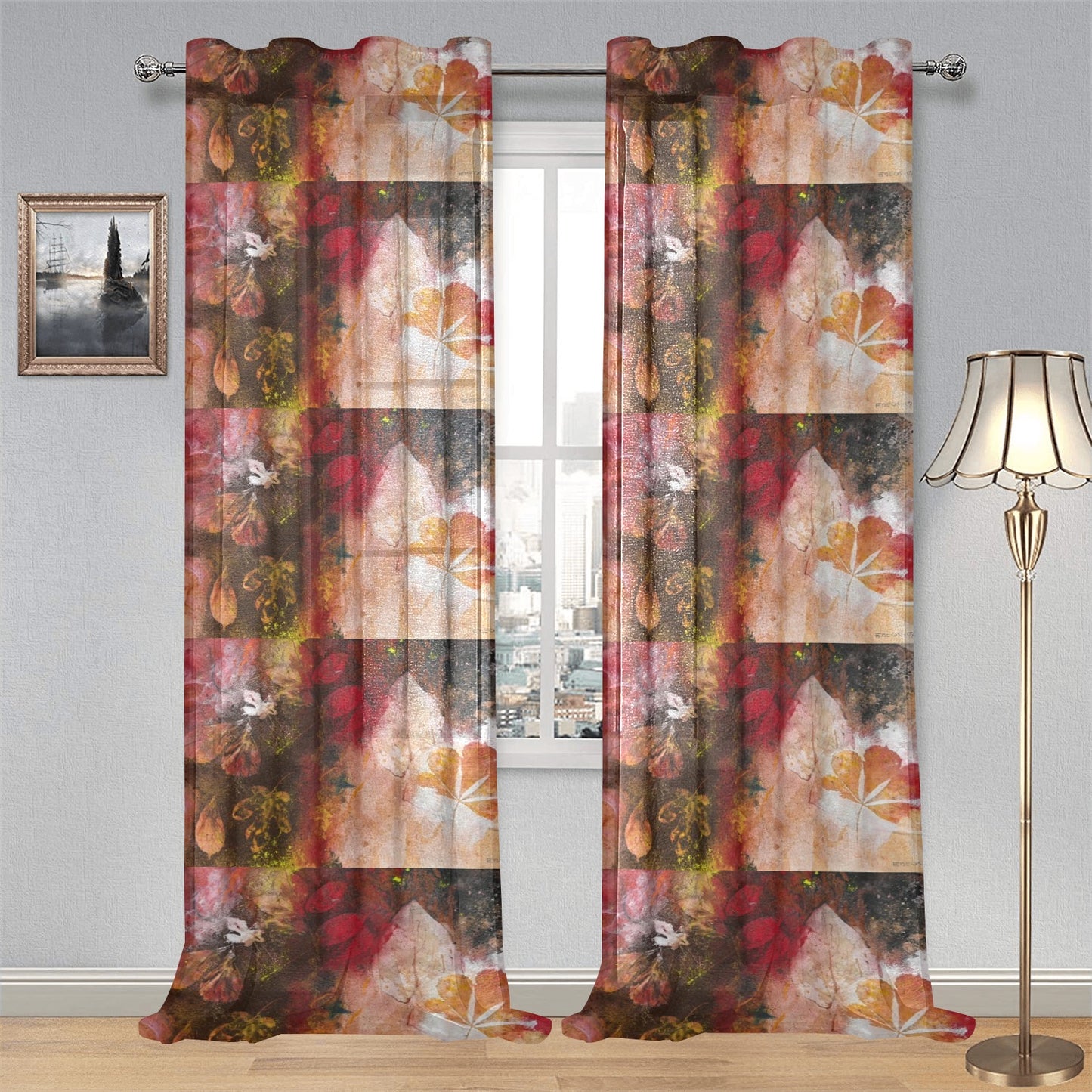Natur a by Eskild Beck Curtains (Two-Piece)