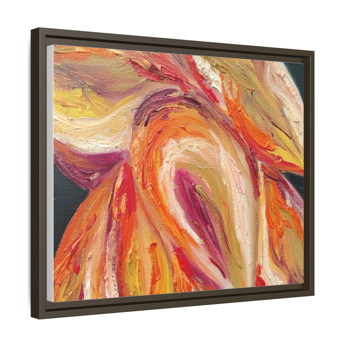 Dramatic Awakening Framed Canvas Art