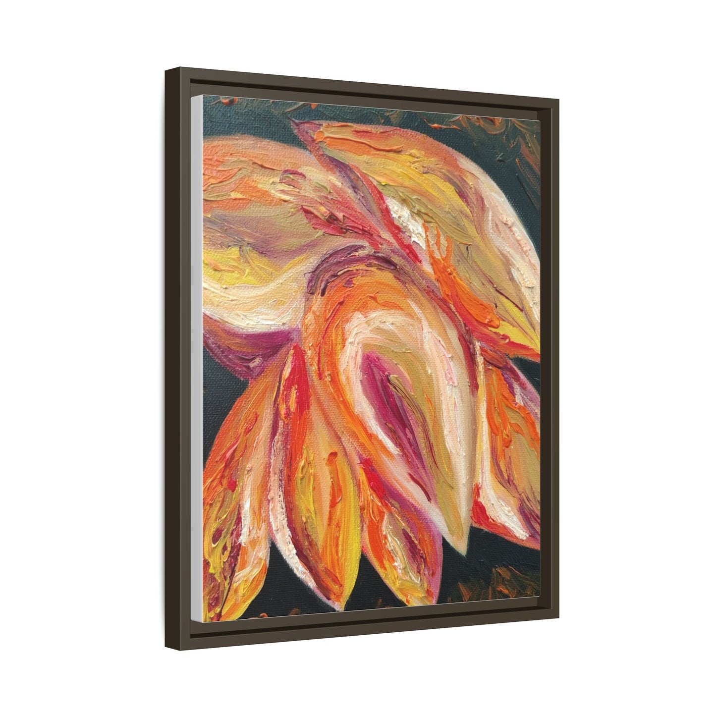 Dramatic Awakening Framed Canvas Art