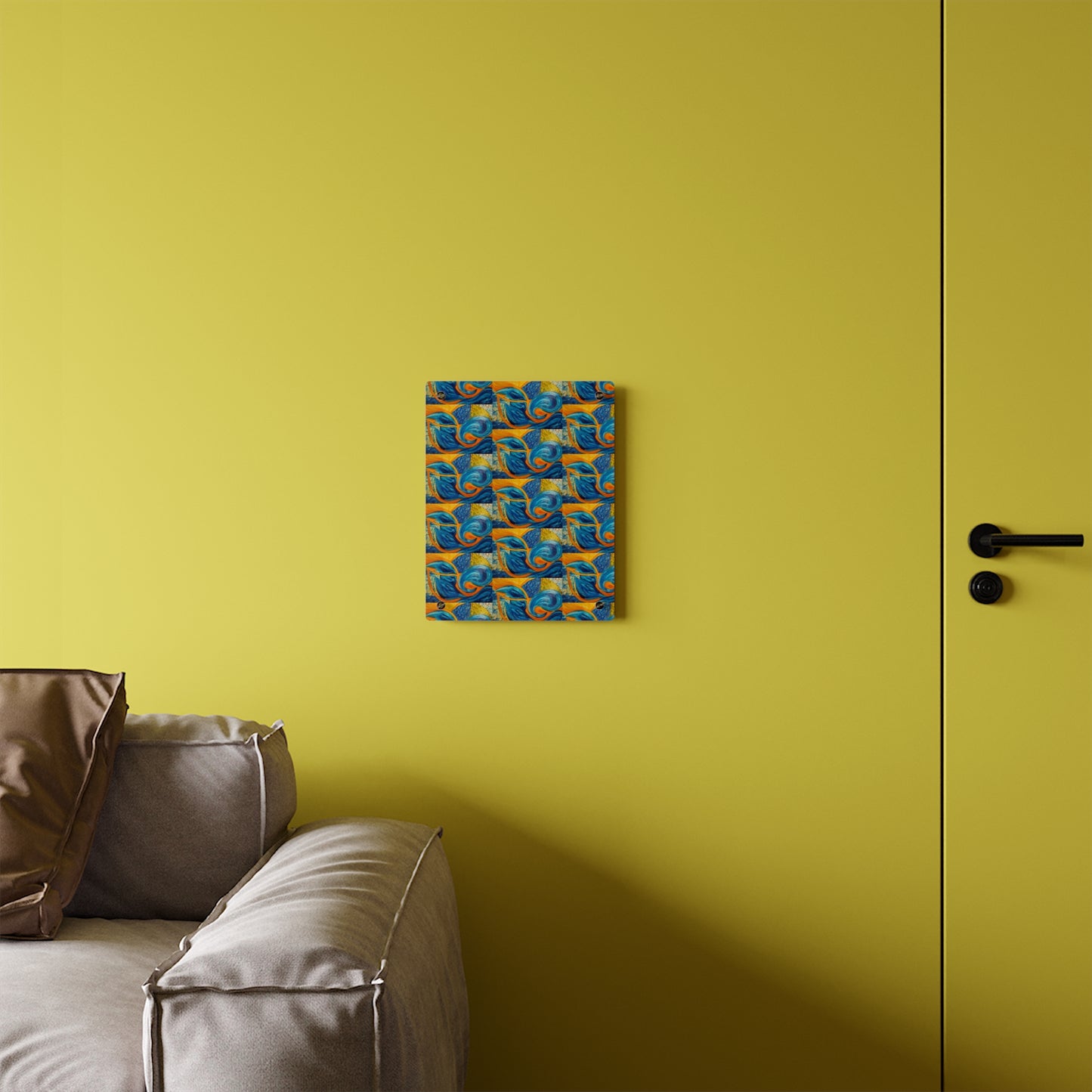 'A Meditation' Acrylic Wall Art Panels