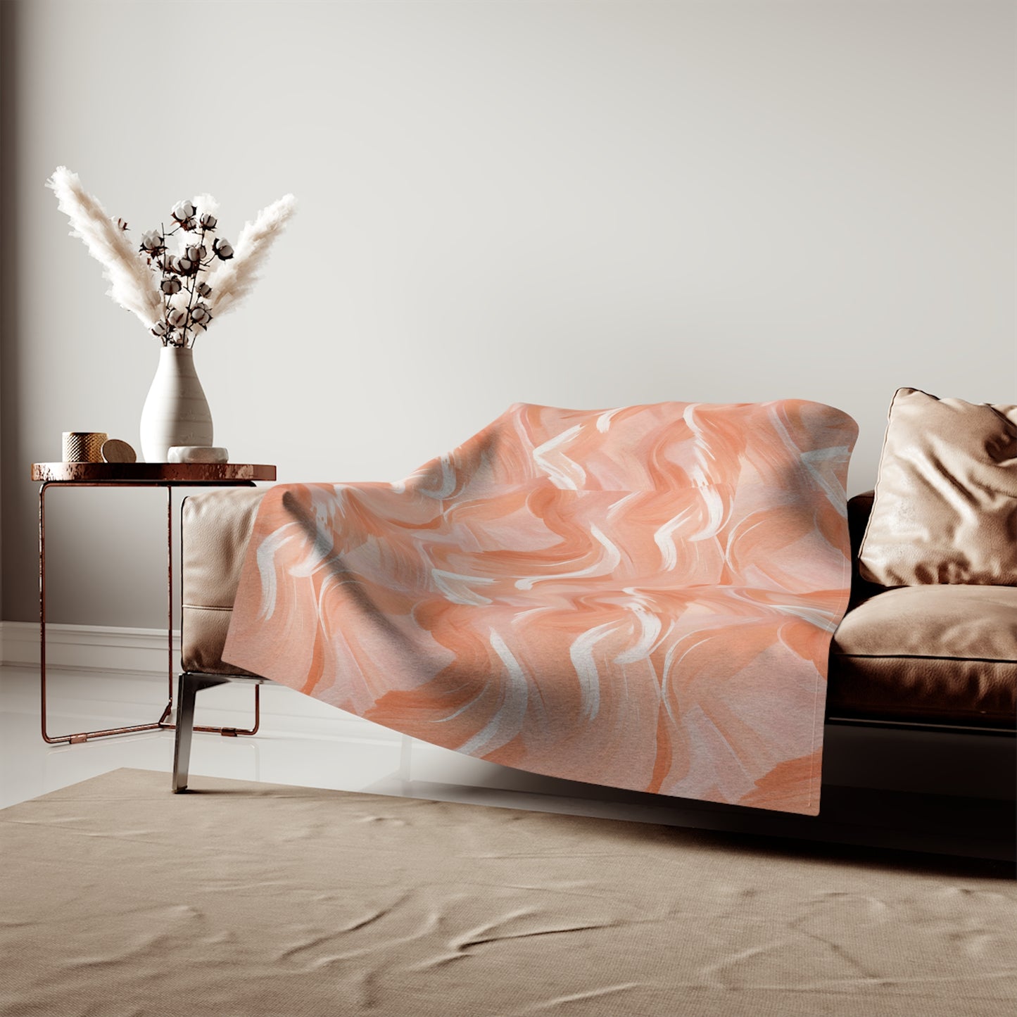 Dusk Brushstrokes Sweatshirt Blanket