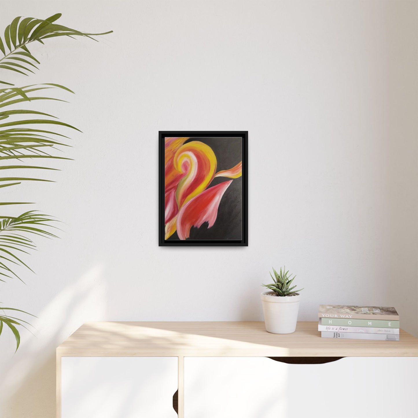 'A Autistic Phoenix' Framed Canvas Art
