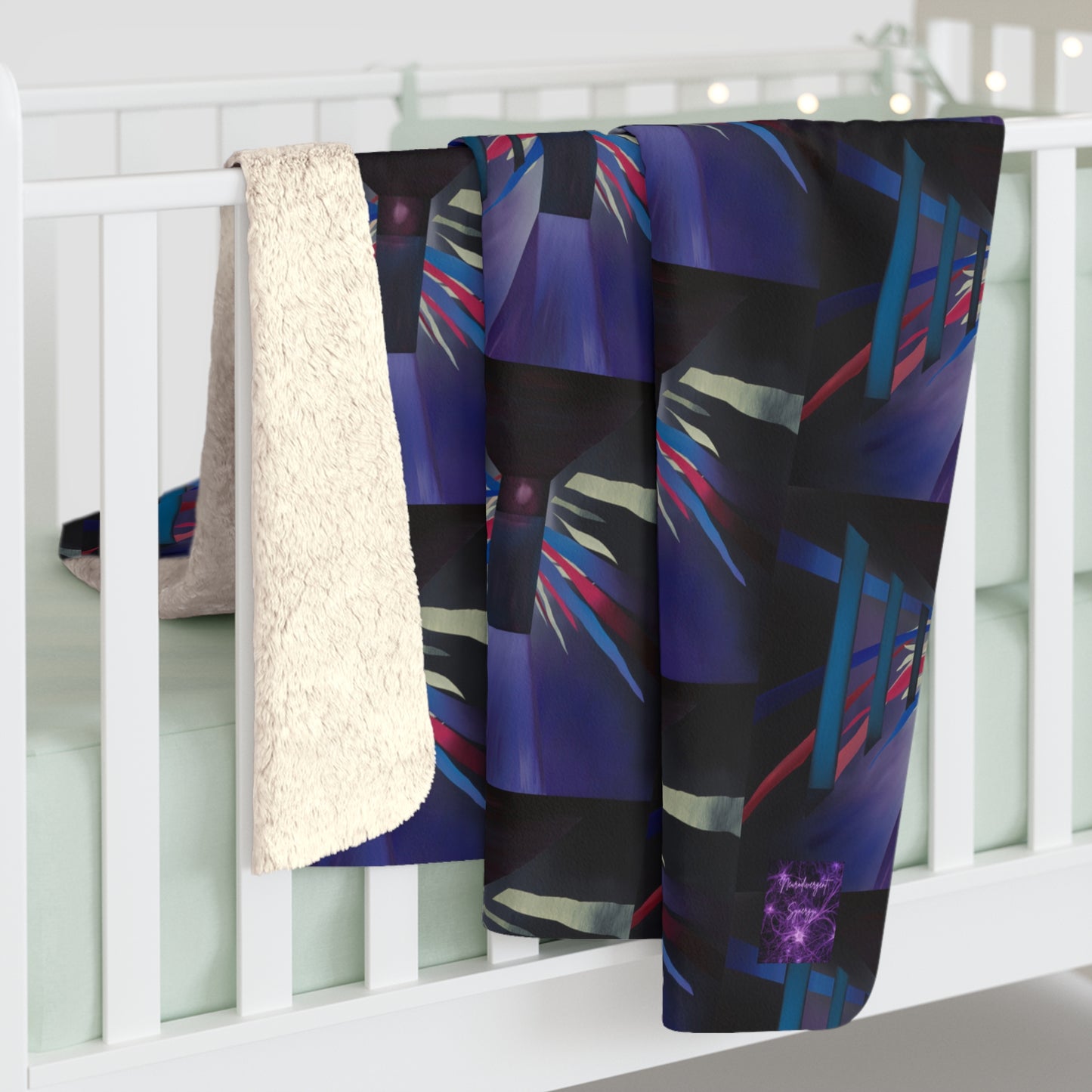 'The Corridor' by Sarah Pooley Sherpa Fleece Blanket