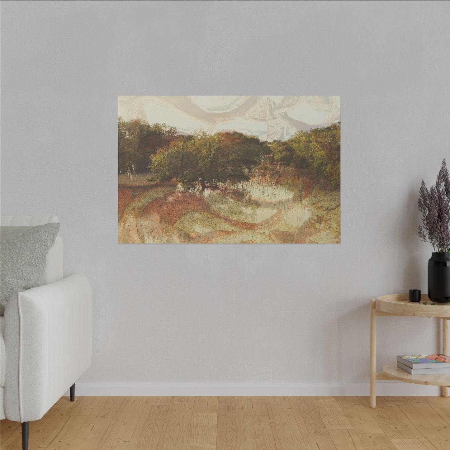Serene Mangroves Canvas