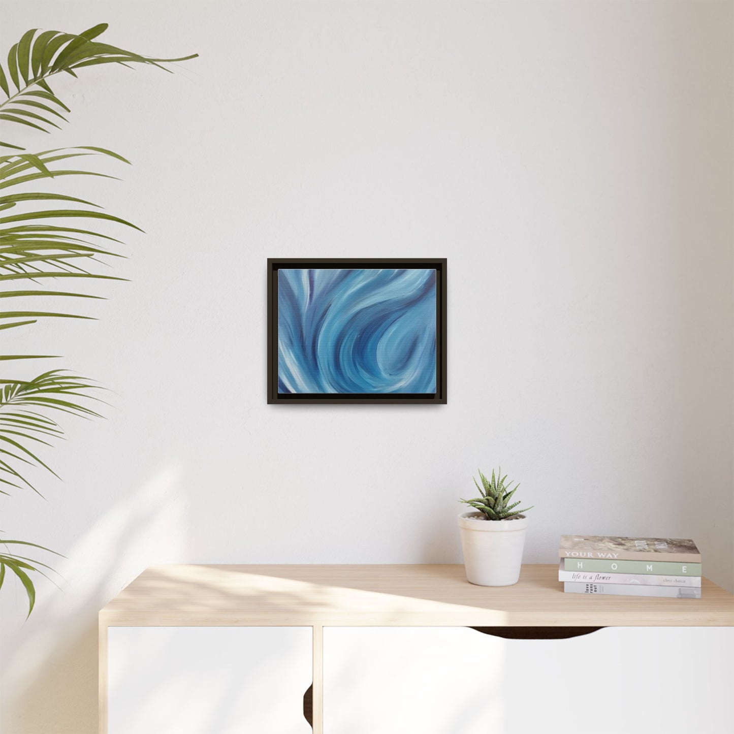 Intrinsic Reflection Framed Canvas Art