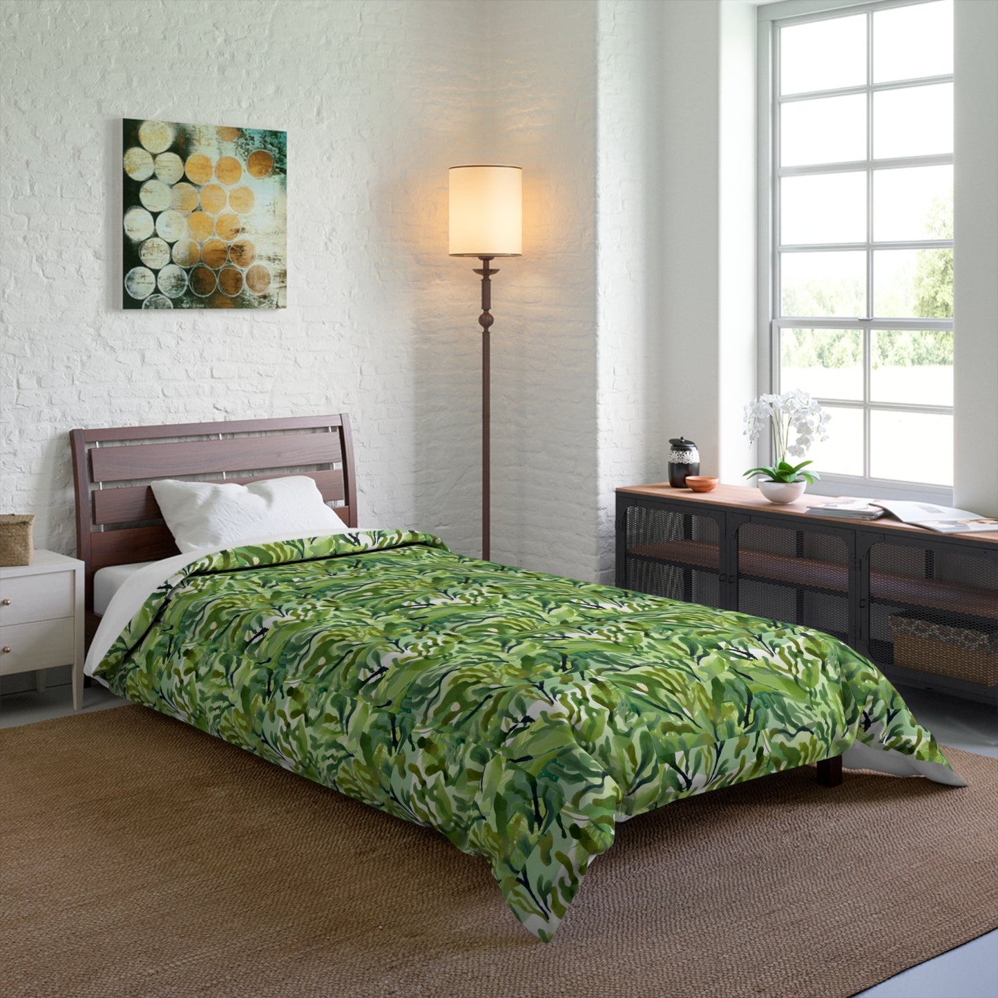 Pond Algae Comforter