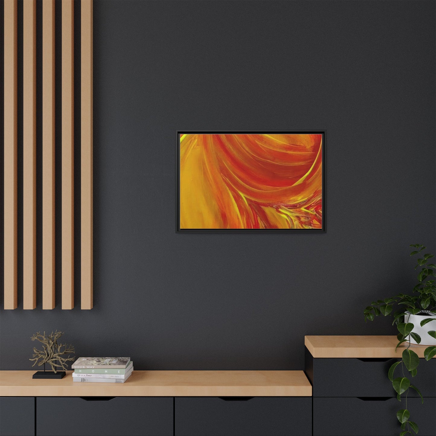 'Autumn' Framed Canvas Art