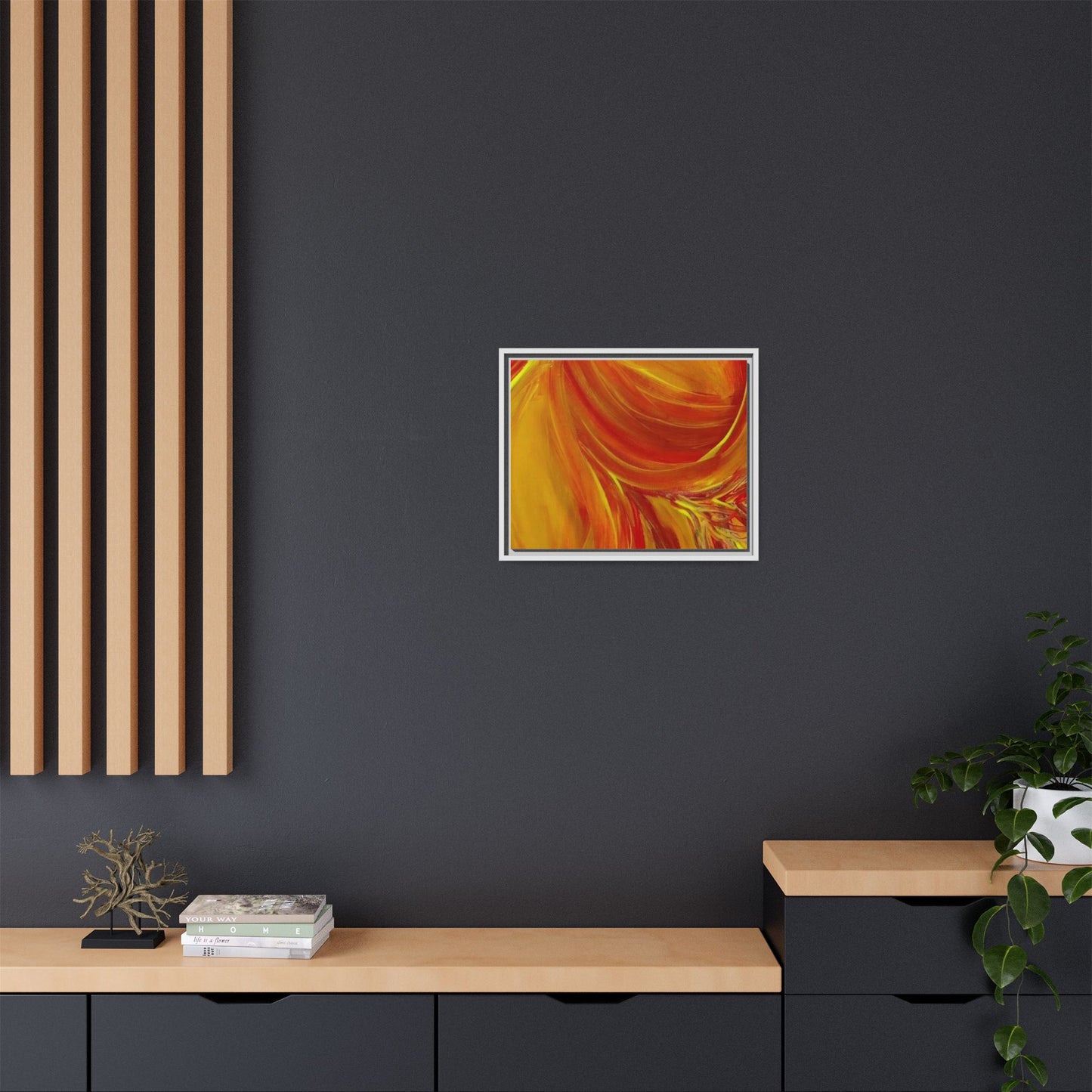 'Autumn' Framed Canvas Art