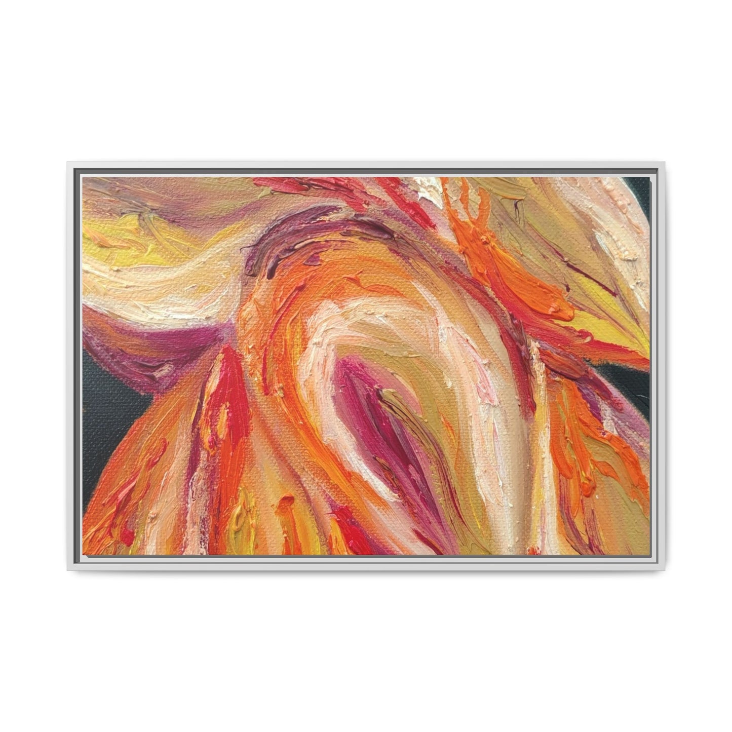 Dramatic Awakening Framed Canvas Art