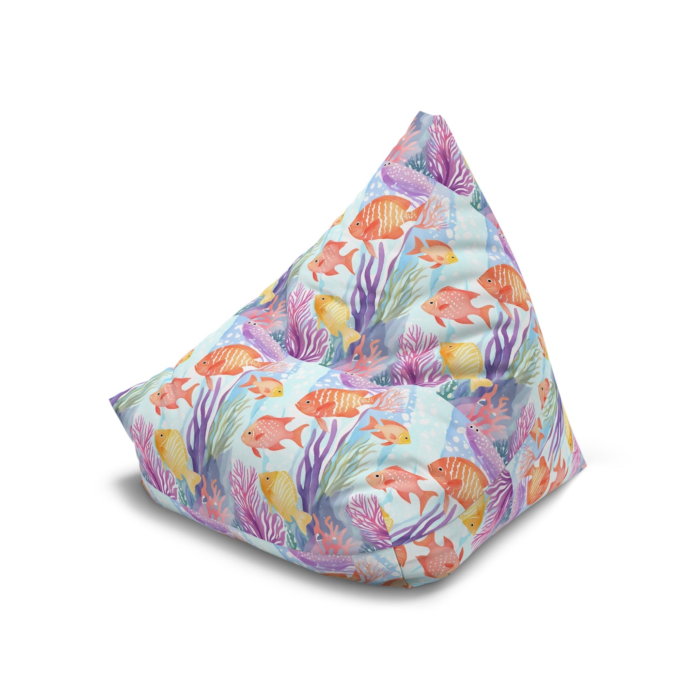 Coral Reef Bean Bag Chair Cover