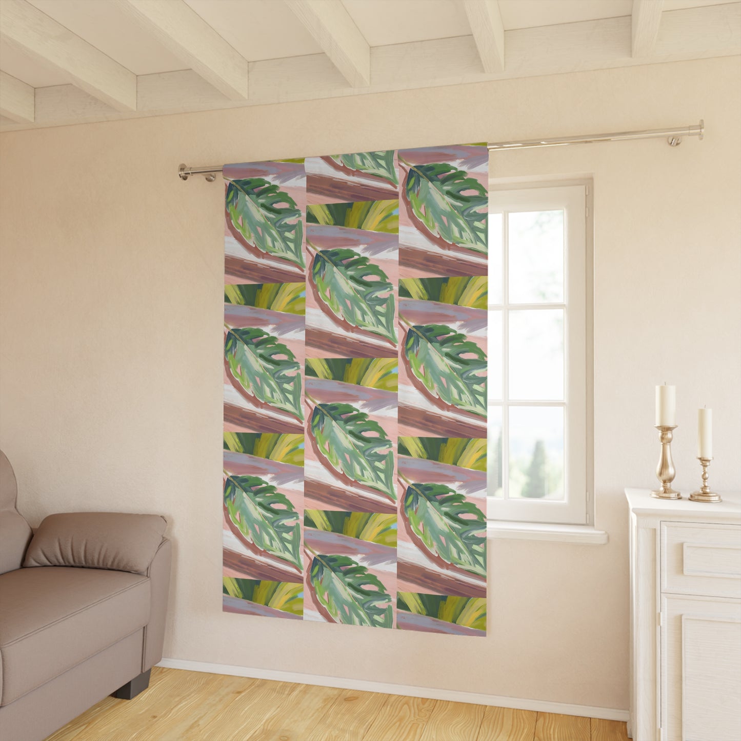 The Leaf Window Curtain (1 Piece)