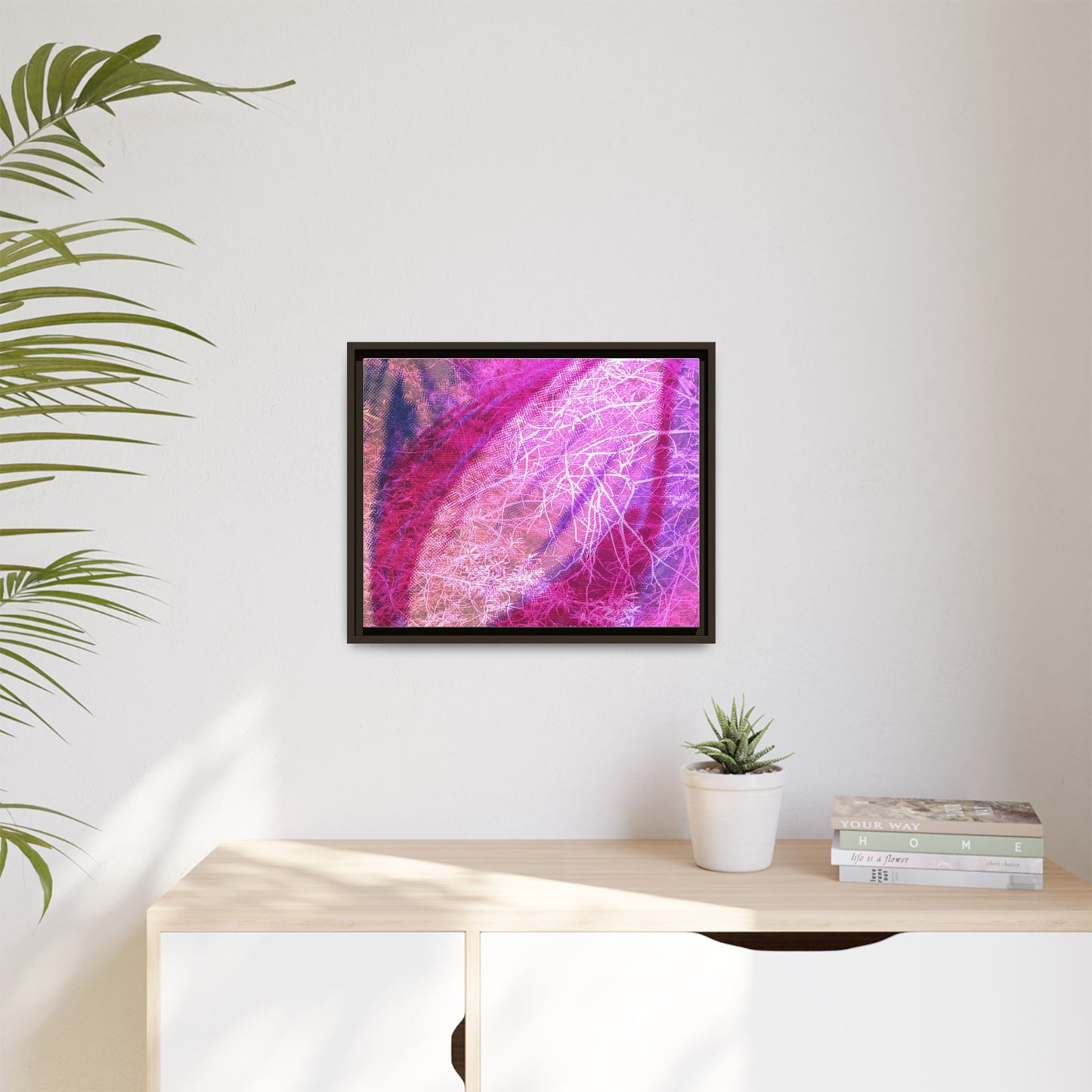 Bloom Framed Canvas Art