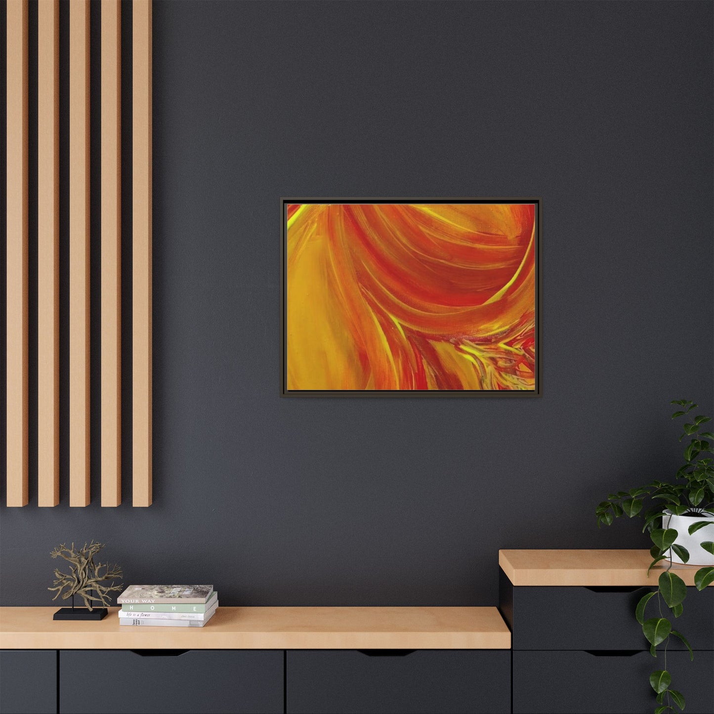 'Autumn' Framed Canvas Art