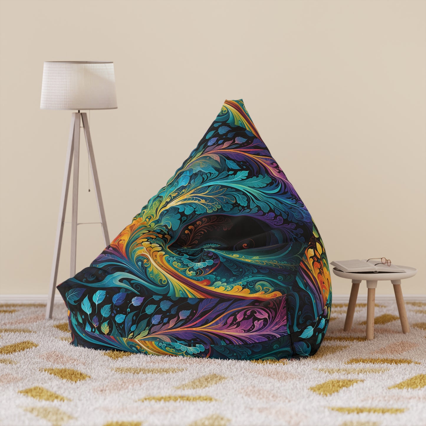 The Rhythm of Expression by Madland Bean Bag Chair Cover