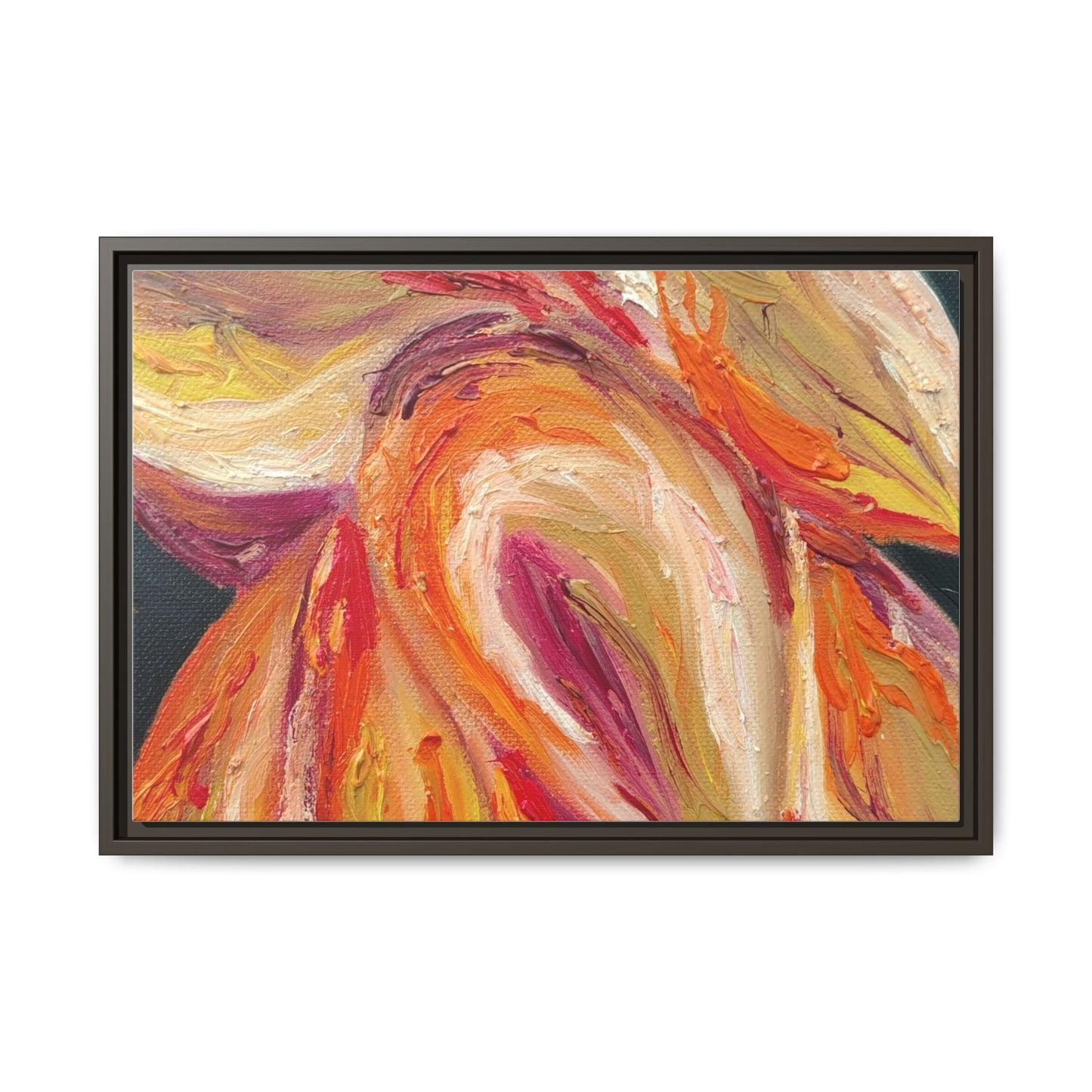 Dramatic Awakening Framed Canvas Art